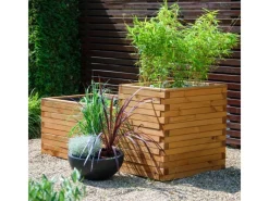 Gartenteich Superb inkl. Teichfolie Kiefer Braun 180 x 78 x 80 cm FSC®*Dobar Hot