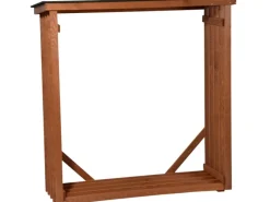 Kaminholzregal 56090E Kiefernholz 140 cm x 50 cm x 143 cm*Dobar Online