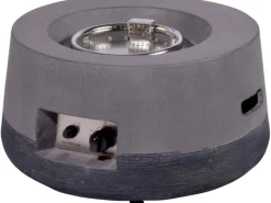 Outdoor-Feuerschale mit Gasflamme Calido Ø 60 cm Grau*Dobar