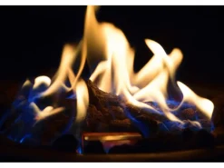 Outdoor-Feuerschale mit Gasflamme Calido Ø 60 cm Grau*Dobar