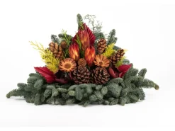 Grabgestecke|Doppelstrauß Nobilis 3.000 g Rot