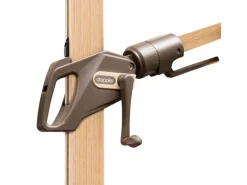 Doppler Sonnenschirme|Ampelschirm Alu Wood 300 cm x 220 cm mit Kurbelmechanik