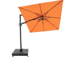 Doppler Sonnenschirme|Ampelschirm MyZone 210 cm x 210 cm mit Kurbelmechanik