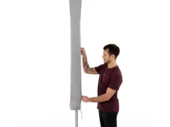 Derby Sonnenschirme|Doppler Schirmhülle Basic bis Ø 400 cm und 300 cm x 300 cm Hellgrau