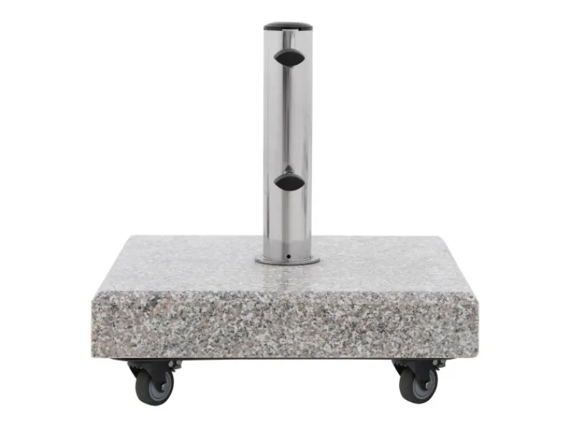 Doppler Sonnenschirme|Fahrgestell Vario für Granitsockel 42 cm x 42 cm Anthrazit