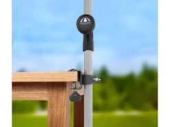 Doppler Sonnenschirme|Gartenschirm-Tischklammer 2,2 cm - 3,2 cm Anthrazit