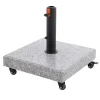 Doppler Sonnenschirme|Granitsockel myZone Rollbar ca. 50 kg Grau