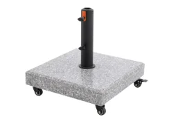 Doppler Sonnenschirme|Granitsockel myZone Rollbar ca. 50 kg Grau