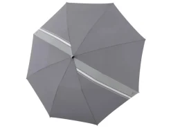 Doppler Balkonsichtschutz|Marktschirm Expert Ø 156 cm Anthrazit mit Handöffner