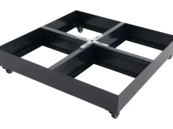 Stahlrahmenständer Active Easy Push Sockel 88 cm x 88 cm Grau*Doppler Online