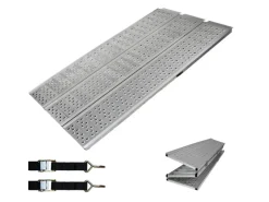 By TRUTZHOLM 3-Fach Auffahrrampe Klappbar 215cm Tragkraft 1020kg*DREIBREIT Outlet