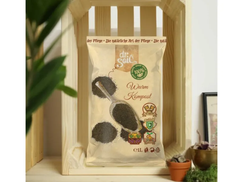 Dr.Soil Hydrokultur|Biohumus 1L Beutel