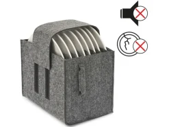 DuneDesign Campingzubehör|Tellerhalter für 8 Teller & Tassenhalter für 6 Tassen Anthrazit