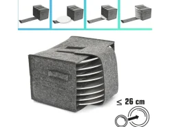 Wohnmobil Tellerhalter für 8 Teller Anthrazit*DuneDesign Hot