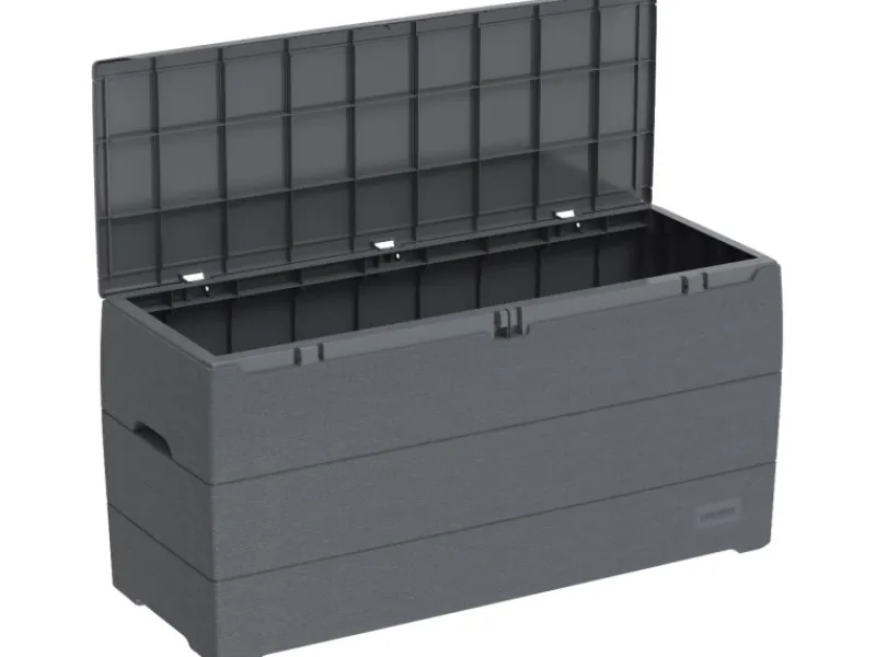 Durabox 270 l Aufbewahrungsbox Anthrazit BxHxT: 117 cm x 56 cm x 45cm*Duramax