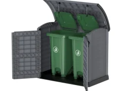 Kinder Duramax Gartenbänke|Kinder-Gartengeräte|StoreAway ARC 1200 l Aufbewahrungsbox Anthrazit BxHxT: 145 cm x 125 cm x