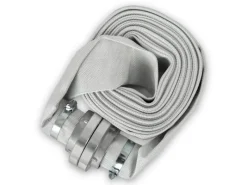 Eberth Gartenschlauchwagen|Schlauch Kupplungen|2 Zoll Feuerwehrschlauch Flachschlauch mit Storz 52-C Kupplung Länge 10m