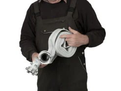 Eberth Gartenschlauchwagen|Schlauch Kupplungen|2 Zoll Feuerwehrschlauch Flachschlauch mit Storz 52-C Kupplung Länge 10m