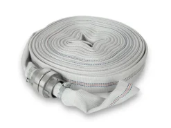 Eberth Wasserpumpe|Schlauch Kupplungen|1 Zoll Feuerwehrschlauch Flachschlauch mit Storz 25-D Kupplung Länge 30m