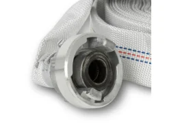 Eberth Wasserpumpe|Schlauch Kupplungen|1 Zoll Feuerwehrschlauch Flachschlauch mit Storz 25-D Kupplung Länge 30m