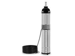 Eberth Wasserpumpe|Brunnenpumpe|4 Zoll Tiefbrunnenpumpe Brunnenpumpe aus Rostfreiem Edelstahl 750W