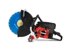 Eberth Kettensägen|Benzin Trennschleifer Motorflex 350mm Trennscheibe 2-Takt Motor mit 3 kW