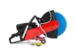 Eberth Kettensägen|Benzin Trennschleifer Motorflex 350mm Trennscheibe 2-Takt Motor mit 3 kW