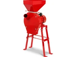 Getreidemühle mit Starkem 1100 Watt Elektromotor Durchsatzmenge 240 kg/h*Eberth Discount