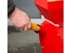 Getreidemühle mit Starkem 1100 Watt Elektromotor Durchsatzmenge 240 kg/h*Eberth Discount