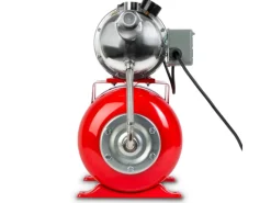 Eberth Brunnenpumpe|Hauswasserwerk 3600 L/h 5 bar Förderdruck 24L Druckkessel 750W