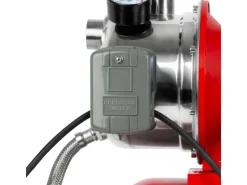 Eberth Brunnenpumpe|Hauswasserwerk 3600 L/h 5 bar Förderdruck 24L Druckkessel 750W