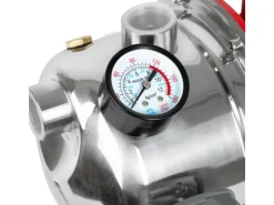 Eberth Brunnenpumpe|Hauswasserwerk 3600 L/h 5 bar Förderdruck 24L Druckkessel 750W