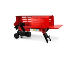 Eberth Holzspalter|Holzspalter Hydraulikspalter Elektrisch 2200W mit 7t Spaltkraft und Käfig