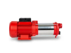 Eberth Wasserpumpe|Mehrstufige Gartenpumpe 2400L/h 4 bar 370W Edelstahl 8m Ansaughöhe 1 Zoll