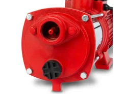 Eberth Wasserpumpe|Mehrstufige Gartenpumpe 2400L/h 4 bar 370W Edelstahl 8m Ansaughöhe 1 Zoll