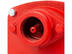 Eberth Wasserpumpe|Mehrstufige Gartenpumpe 2400L/h 4 bar 370W Edelstahl 8m Ansaughöhe 1 Zoll