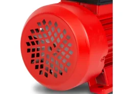 Eberth Wasserpumpe|Mehrstufige Gartenpumpe 2400L/h 4 bar 370W Edelstahl 8m Ansaughöhe 1 Zoll