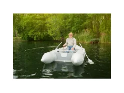 Schlauchboot 4 Personen + 1 Kind 3,20m x 1,50m Boot mit Sitzbank bis 566 kg*Eberth