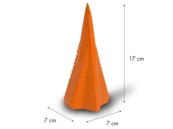 Spaltkeil Holzspalter Größe 7 x 7 x 17cm Spaltgranate Drehspaltkeil*Eberth New