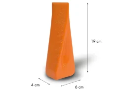 Spaltkeil Holzspalter aus Stahl Größe 4 x 6 x 19 cm Spaltgranate*Eberth New