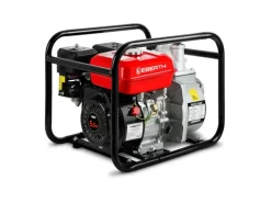 Eberth Wasserpumpe|Brunnenpumpe|Wasserpumpe 5,5PS mit 30.000l/h und 30m Förderhöhe, 2 Zoll Anschluss, 4-Takt-Motor
