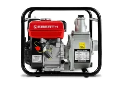 Eberth Wasserpumpe|Brunnenpumpe|Wasserpumpe 5,5PS mit 30.000l/h und 30m Förderhöhe, 2 Zoll Anschluss, 4-Takt-Motor