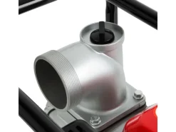 Eberth Wasserpumpe|Wasserpumpe 6,5PS mit 60.000l/h und 30m Förderhöhe, 3 Zoll Anschluss, 4-Takt-Motor