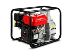 Eberth Wasserpumpe|Wasserpumpe 6,5PS mit 60.000l/h und 30m Förderhöhe, 3 Zoll Anschluss, 4-Takt-Motor