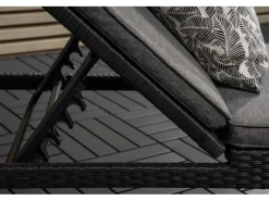 Sonnenliegen|ebuy24 London Sonnenliege Schwarz