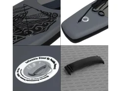 ECD Germany Wassersport|Aufblasbares Stand Up Paddle Board Makani 320x82x15 cm PVC