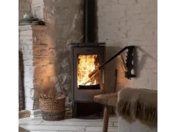 Manueller Holzspalter Gusseisen Schwarz Wandmontage mit Holzgriff*ECD Germany Online