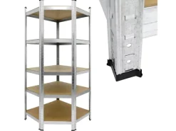 Regalsystem Set 2 Lagerregale 180x90x40 cm mit Eckregal 180x70x40cm*ECD Germany Sale