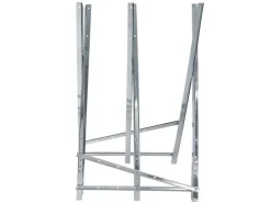ECD Germany Gartenhandgeräte|Sägebock für Kettensäge 3-Fach Metall bis 150kg Klappbar Verstellbar