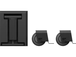 Ecoflow Kühlboxen|Zugstange und Räder Glacier Schwarz